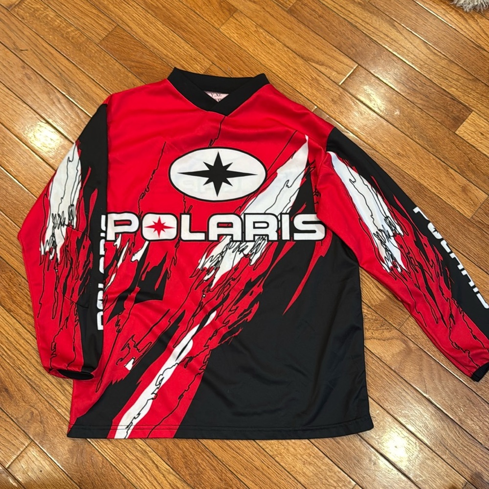 Polaris dirtbike racing shirt